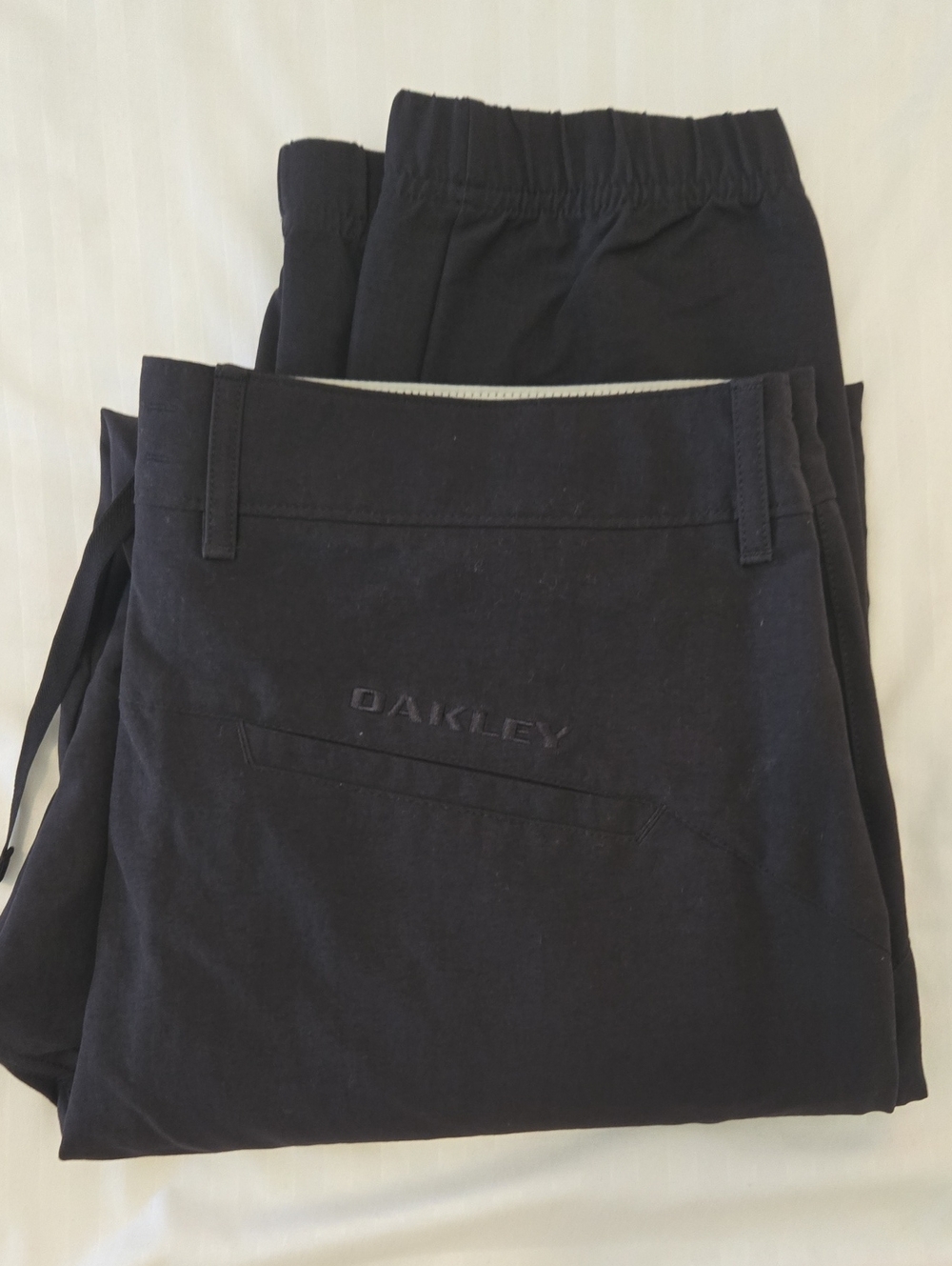 Oakley Black Slim Fit Active Pants